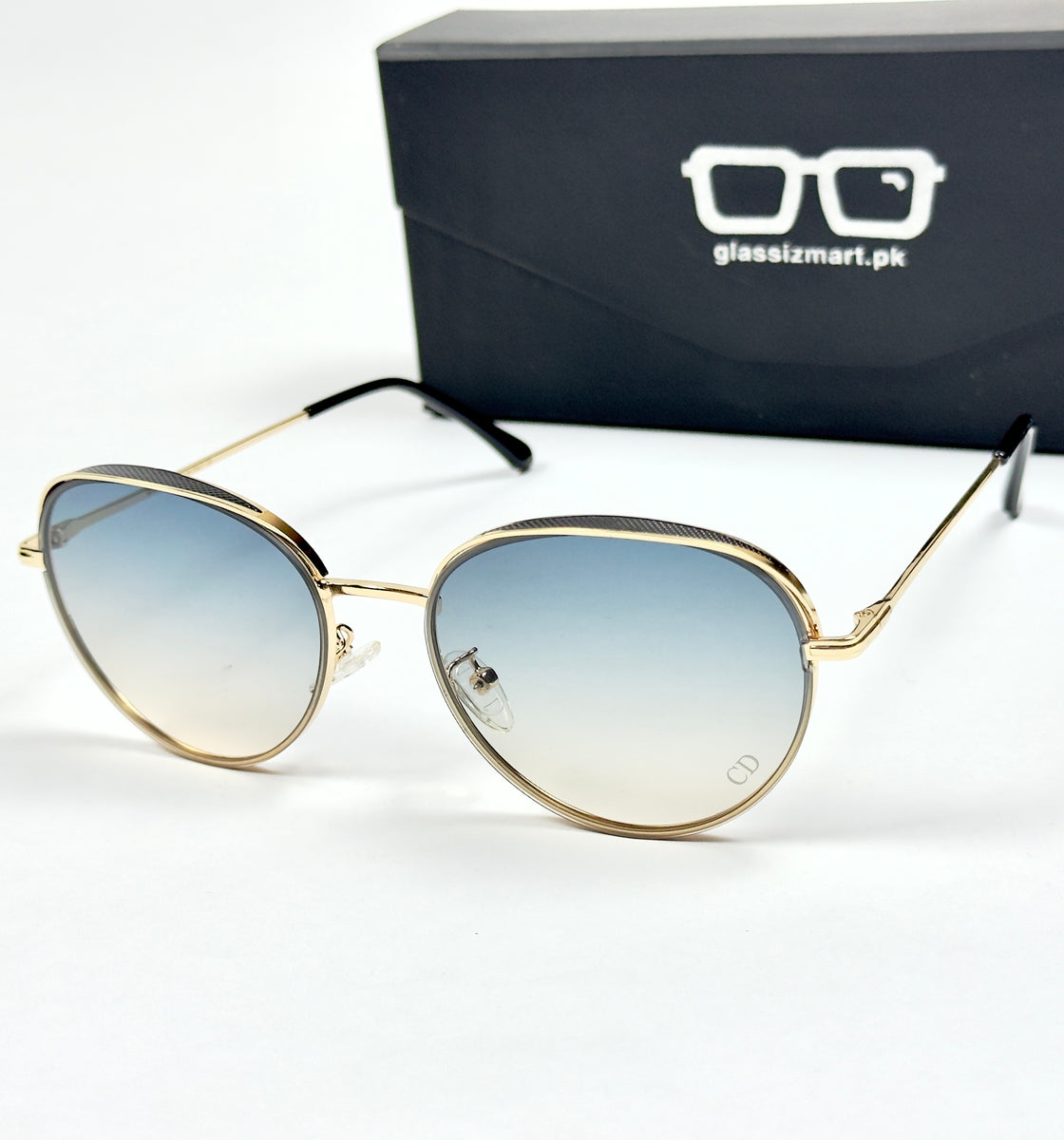 Dior – 2A382 – 45 – Golden Multi – Metal – Sunglasses – Ladies