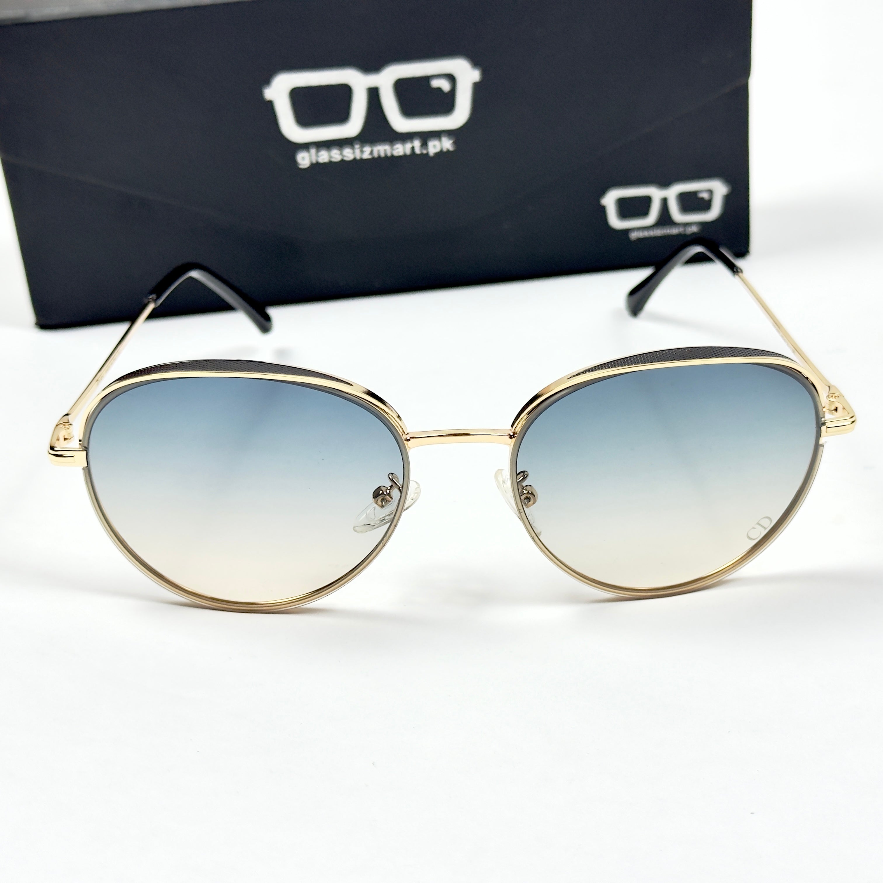 Dior – 2A382 – 45 – Golden Multi – Metal – Sunglasses – Ladies