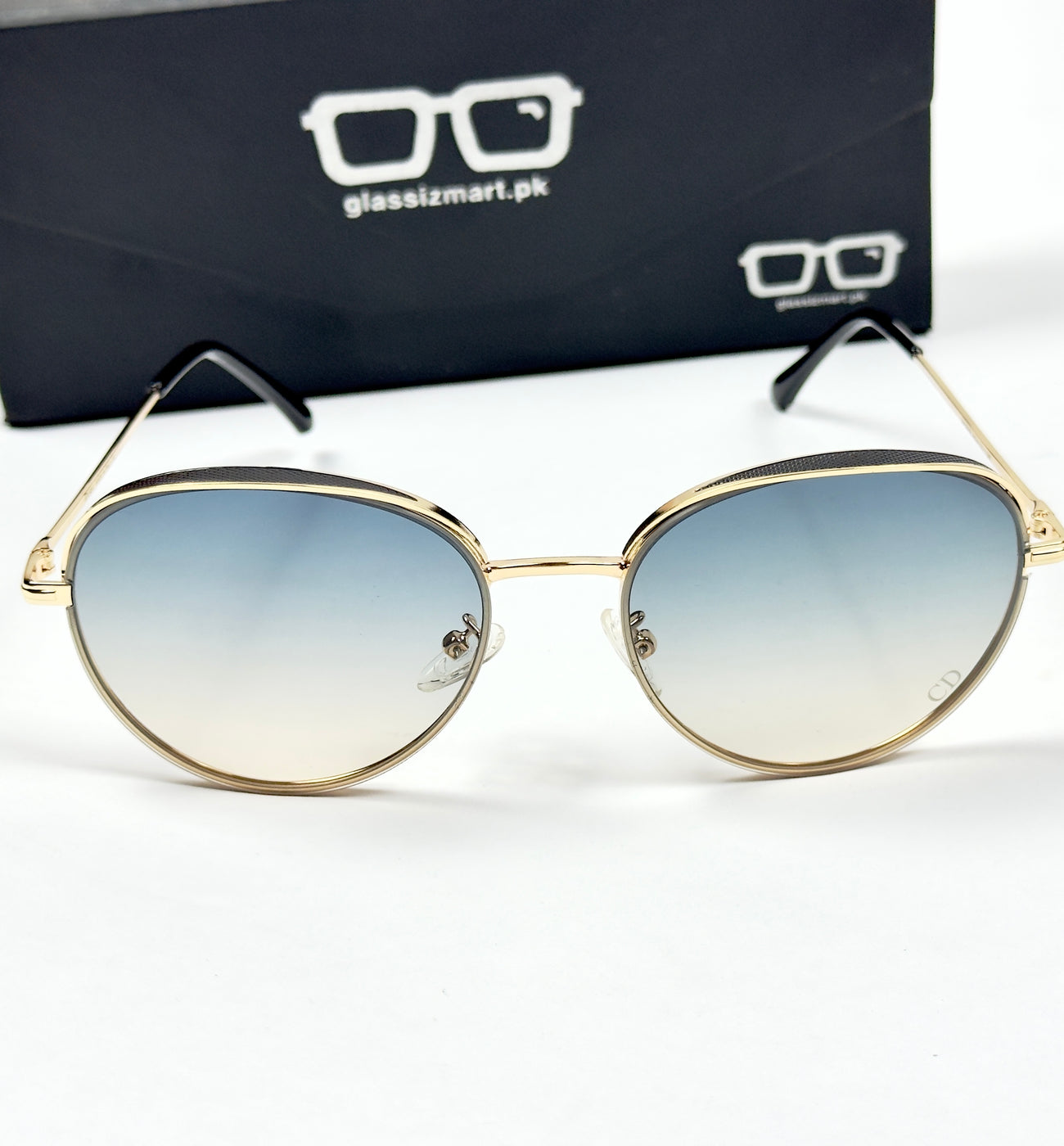 Dior – 2A382 – 45 – Golden Multi – Metal – Sunglasses – Ladies