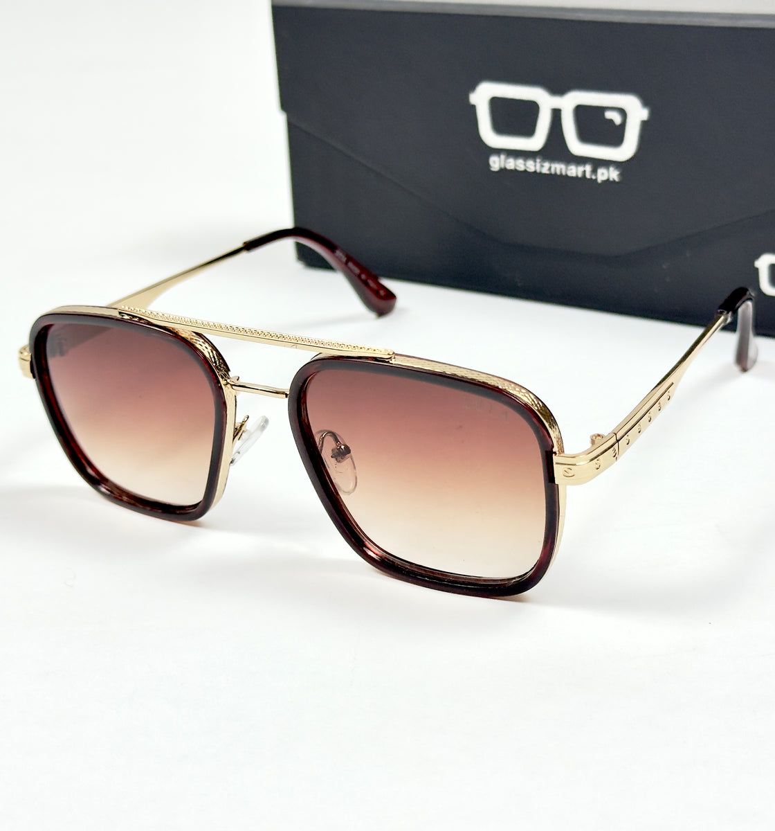 Dita – 3492 – 58 – Golden Brown – Metal – Sunglasses – Unisex
