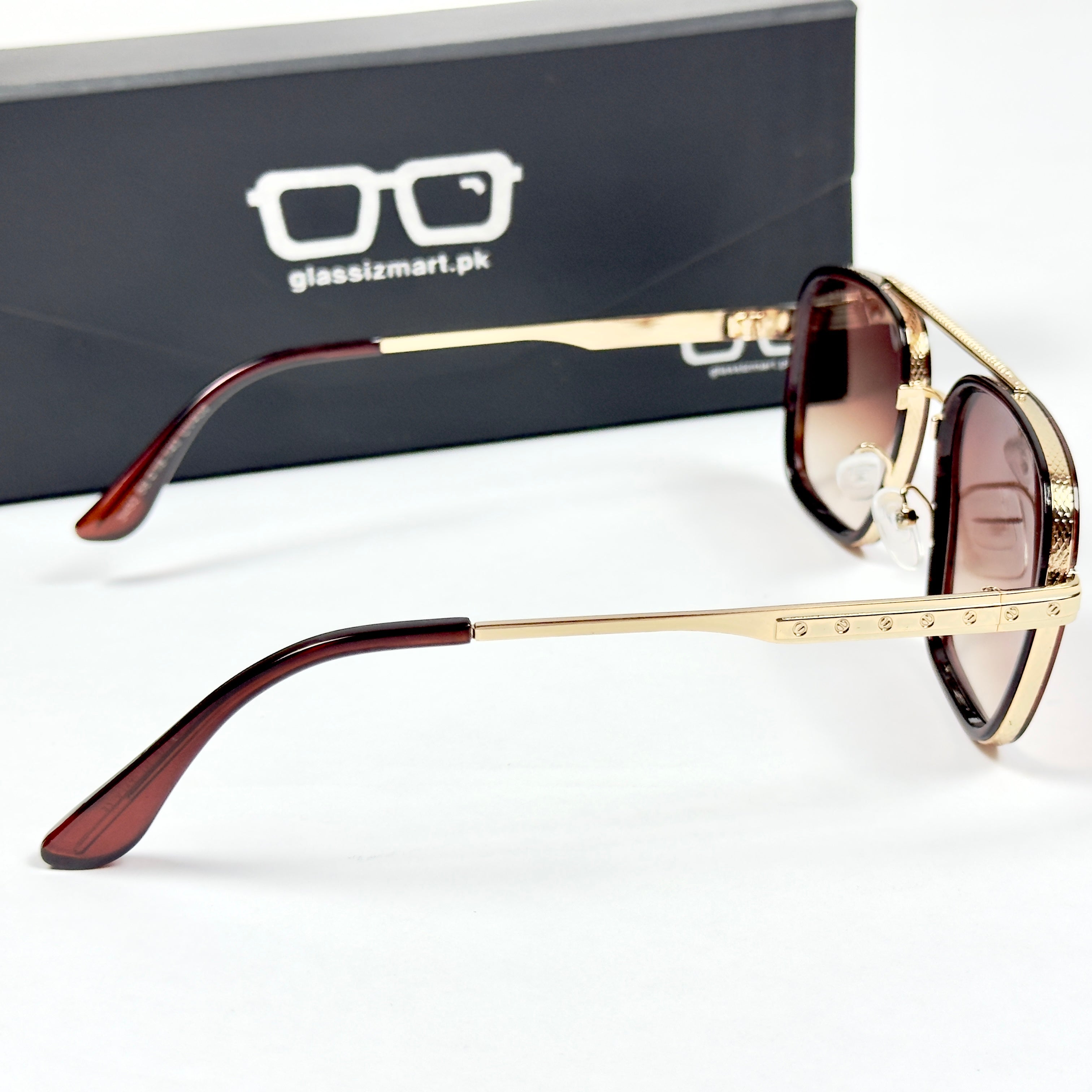 Dita – 3492 – 58 – Golden Brown – Metal – Sunglasses – Unisex