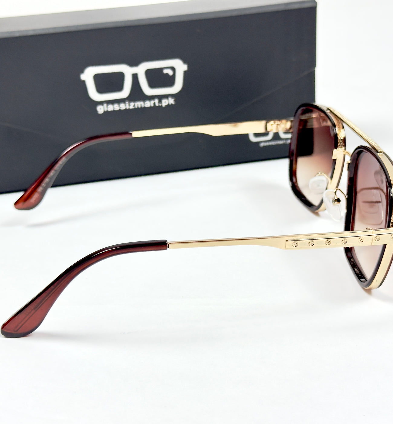 Dita – 3492 – 58 – Golden Brown – Metal – Sunglasses – Unisex