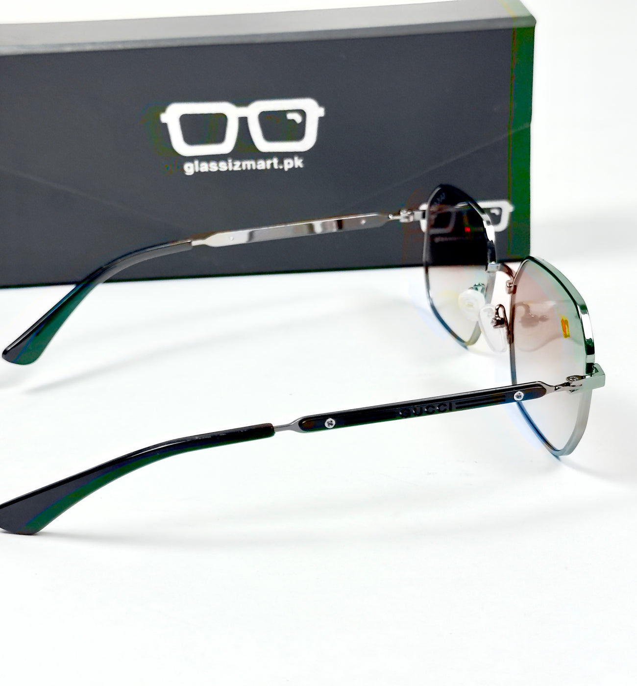 Gucci – 2A38 – 45 – Grey Multi – Metal – Sunglasses – Unisex