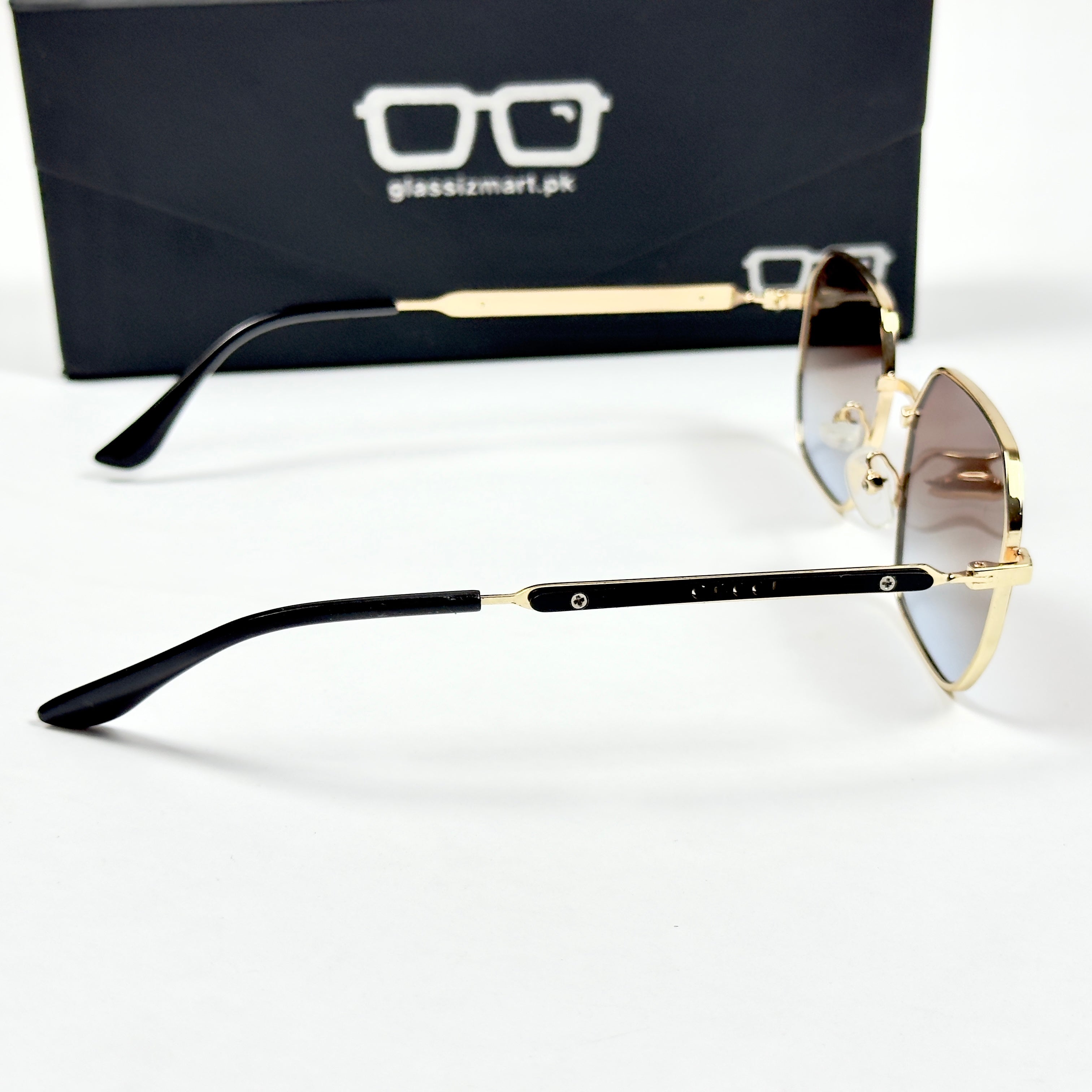Guci – 2A38 – 45 – Golden Multi – Metal – Sunglasses – Unisex