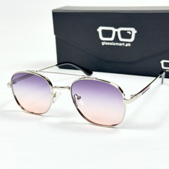 Gucci – 5577 – 56 – Silver Pink – Metal – Sunglasses – Unisex