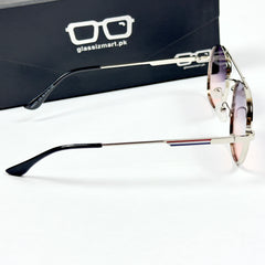 Gucci – 5577 – 56 – Silver Pink – Metal – Sunglasses – Unisex