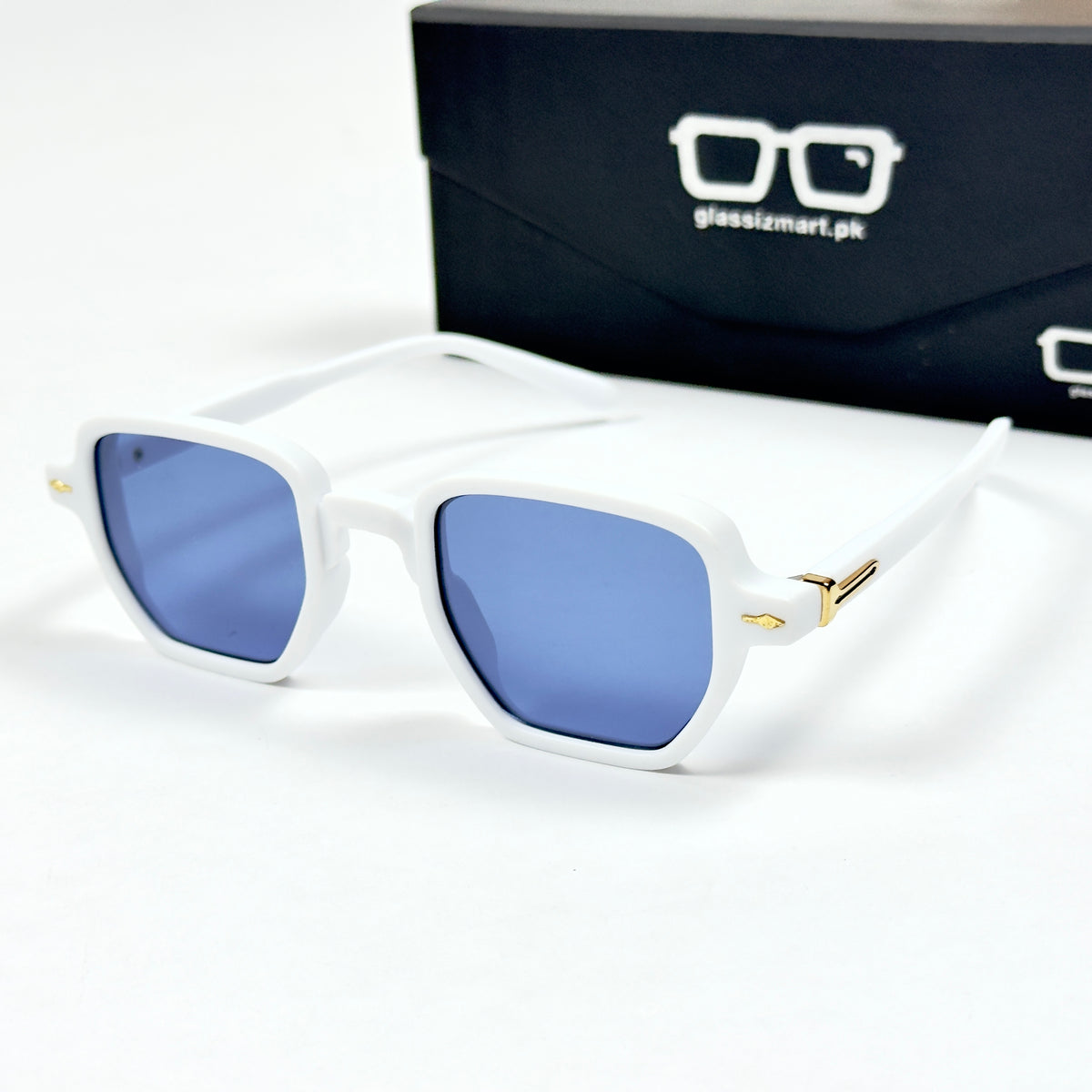 Moscot – 86330 – 48 - Whie Black – Acetate  – Sunglasses - Unisex