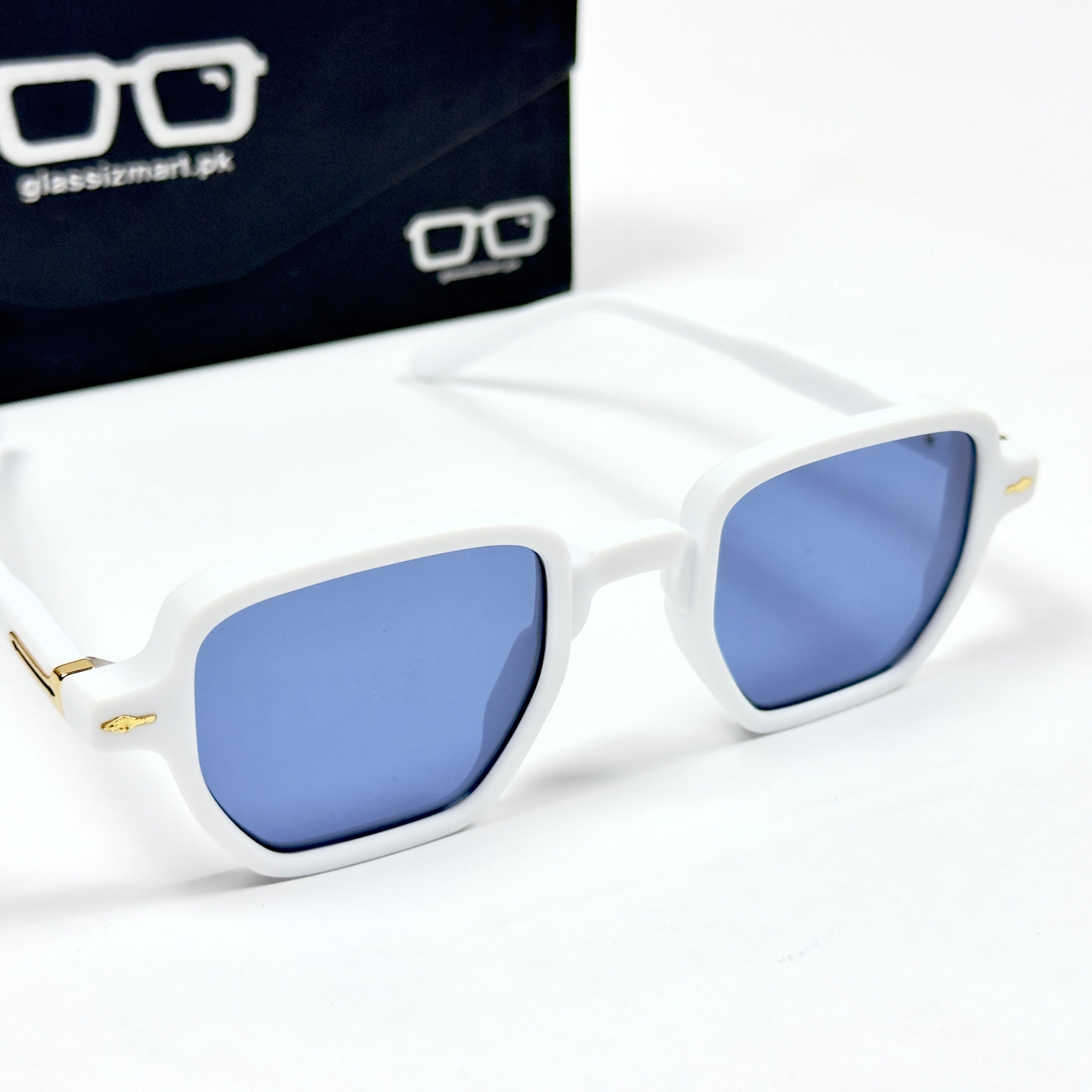 Moscot – 86330 – 48 - Whie Black – Acetate  – Sunglasses - Unisex