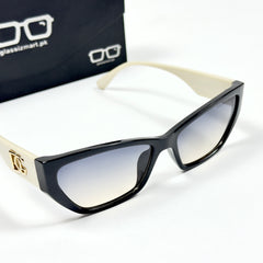 Dolce & Gabbana – 2091 – 56 – White Multi – Acetate – Sunglasses – Ladies