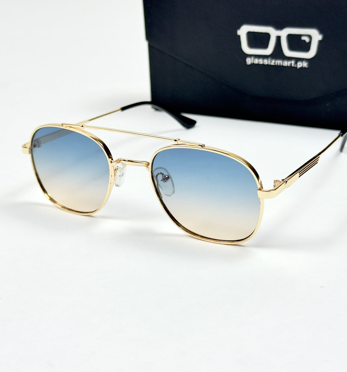 Gucci – 5577 – 56 – Golden Multi – Metal – Sunglasses – Unisex