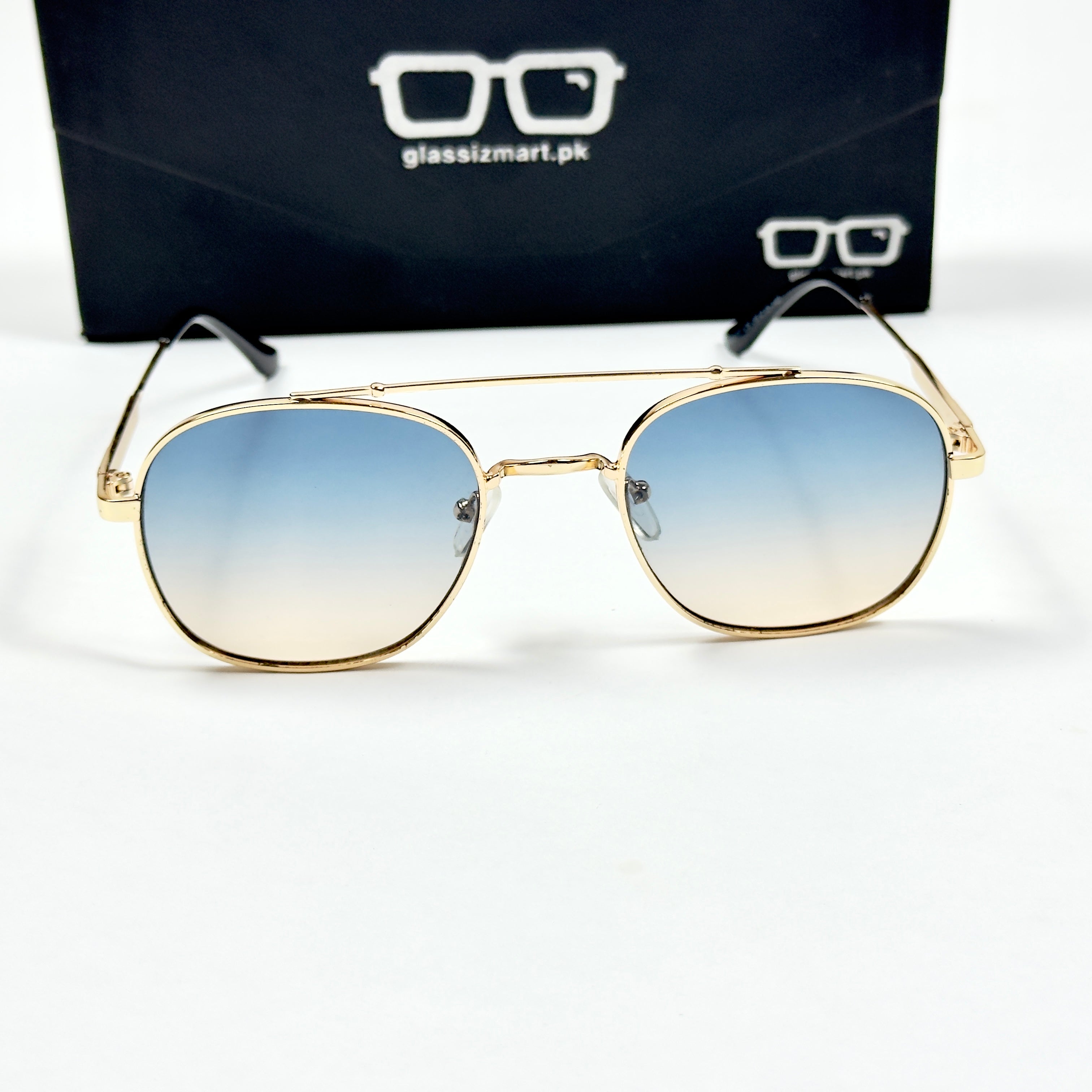 Gucci – 5577 – 56 – Golden Multi – Metal – Sunglasses – Unisex