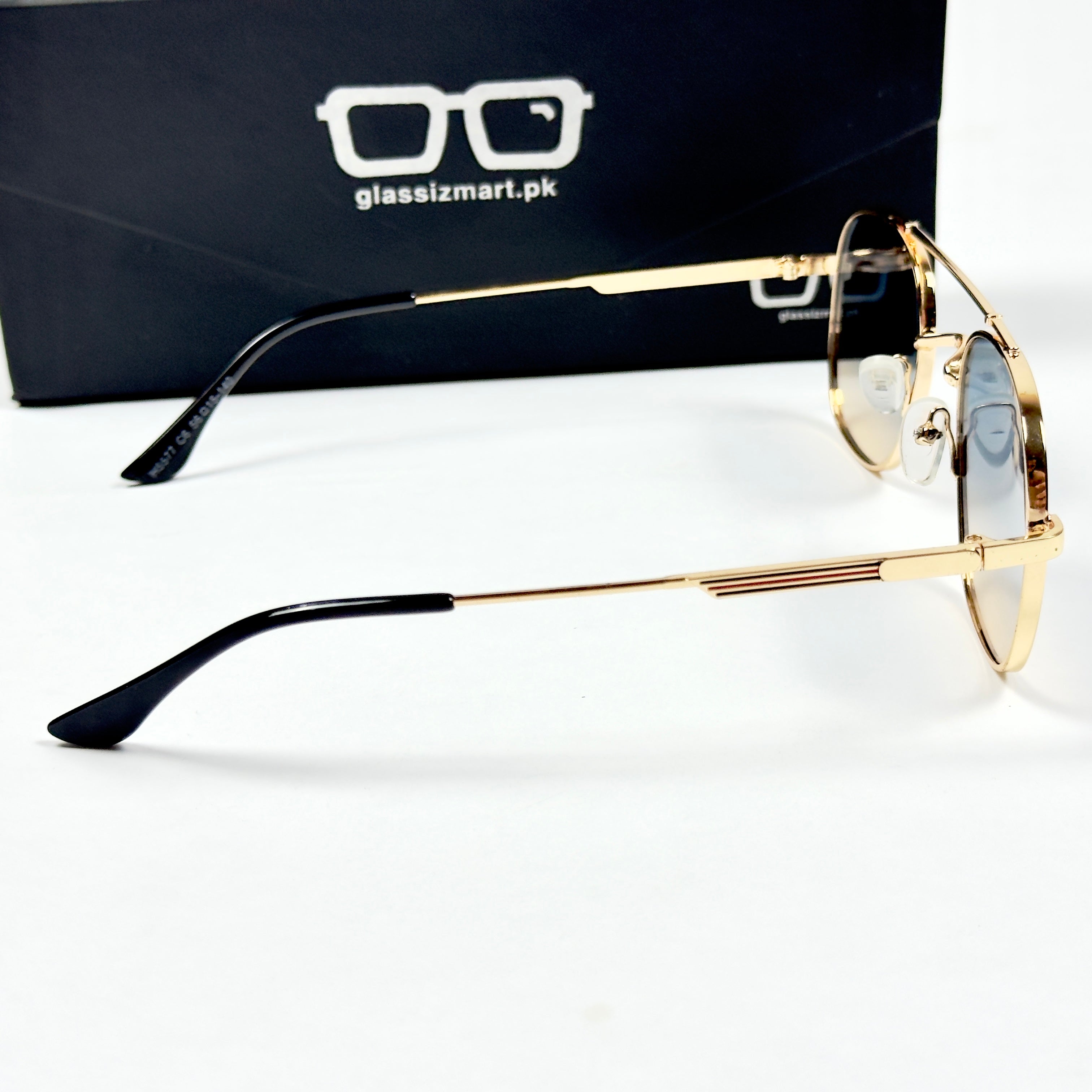 Gucci – 5577 – 56 – Golden Multi – Metal – Sunglasses – Unisex