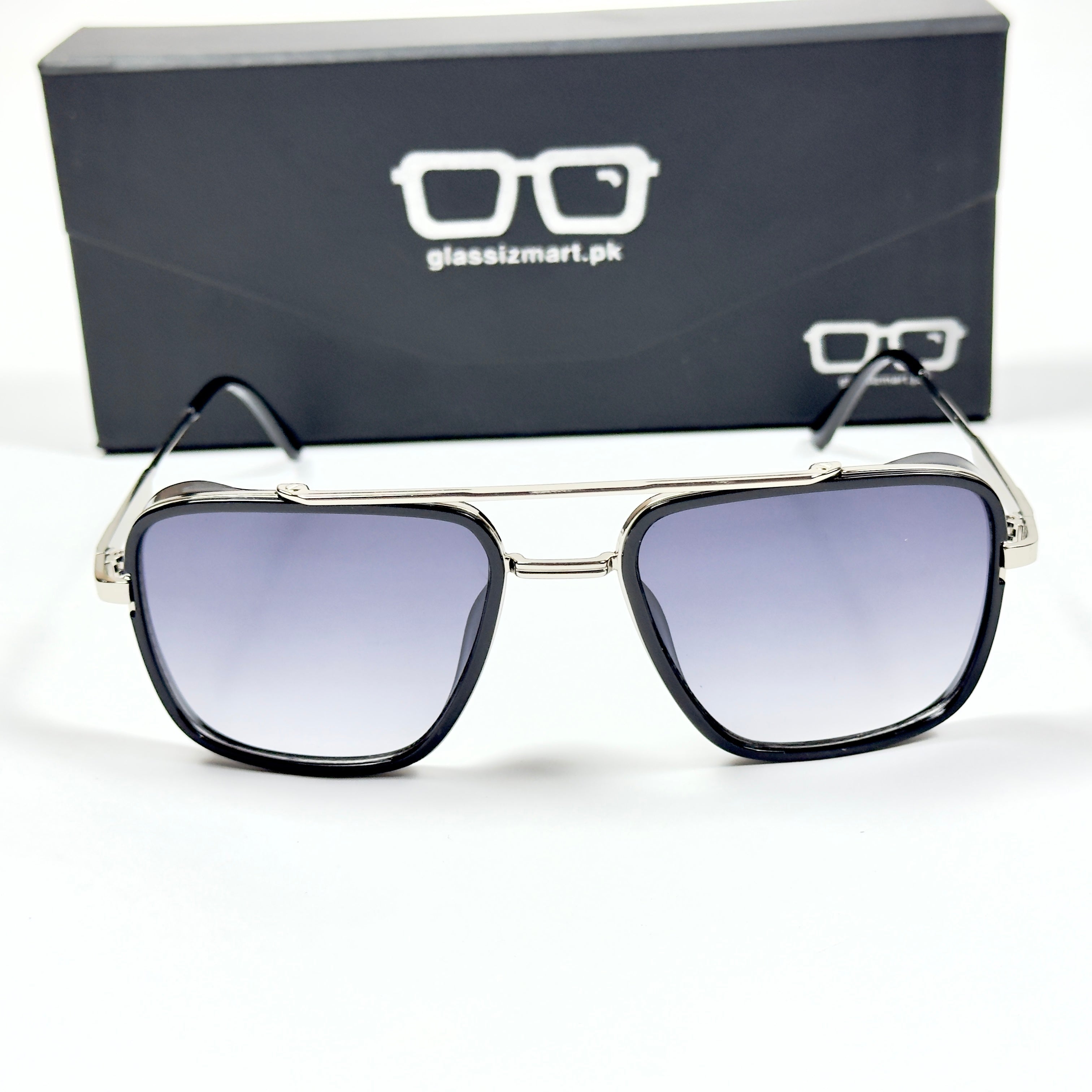 Dita – 3312 – 58 – Silver Black Gradient – Metal – Sunglasses – Unisex