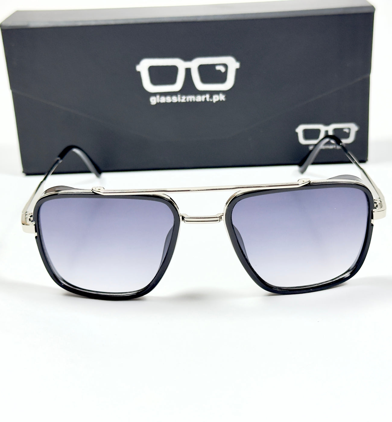 Dita – 3312 – 58 – Silver Black Gradient – Metal – Sunglasses – Unisex