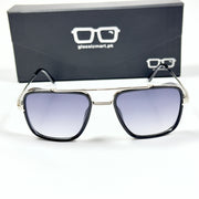 Dita – 3312 – 58 – Silver Black Gradient – Metal – Sunglasses – Unisex
