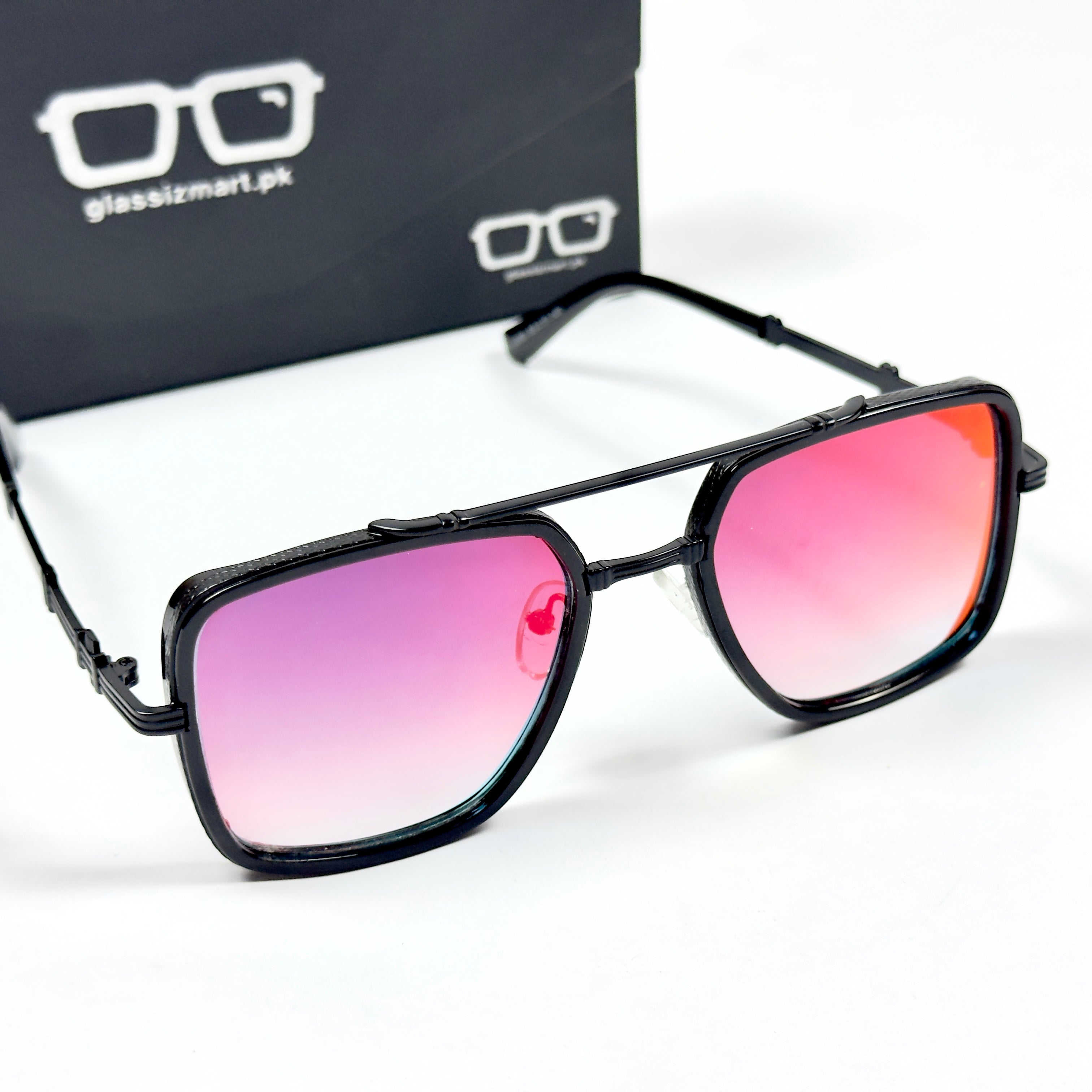 Balmain – 19314 – 57 – Black Mercury – Metal – Sunglasses – Unisex