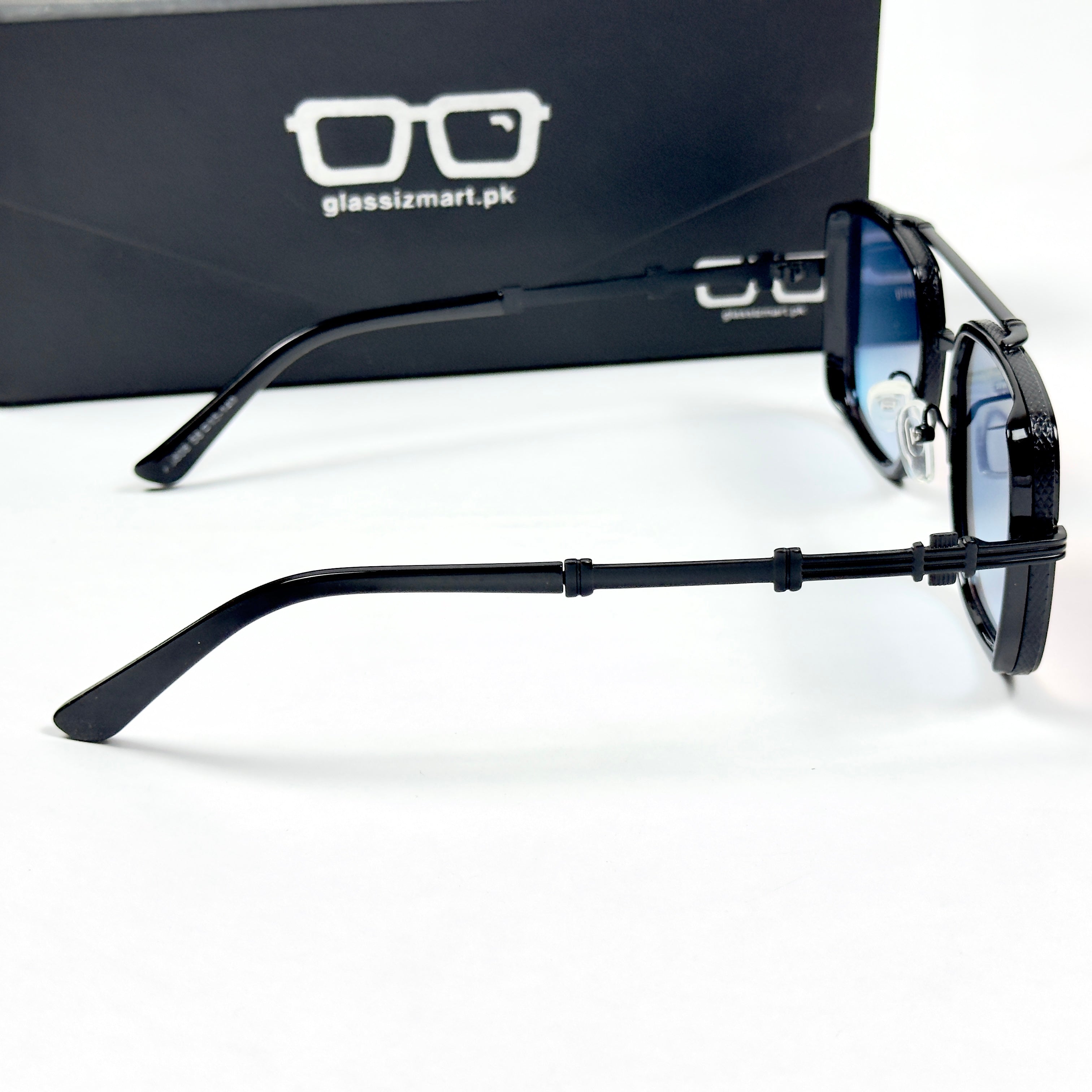 Balmain – 19314 – 57 – Black Mercury – Metal – Sunglasses – Unisex