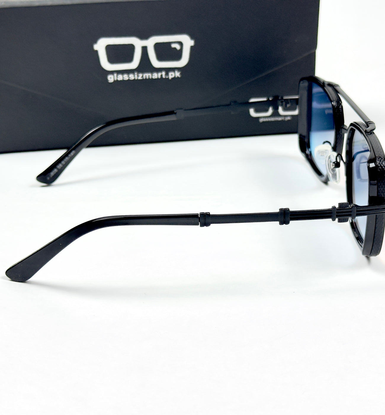 Balmain – 19314 – 57 – Black Mercury – Metal – Sunglasses – Unisex
