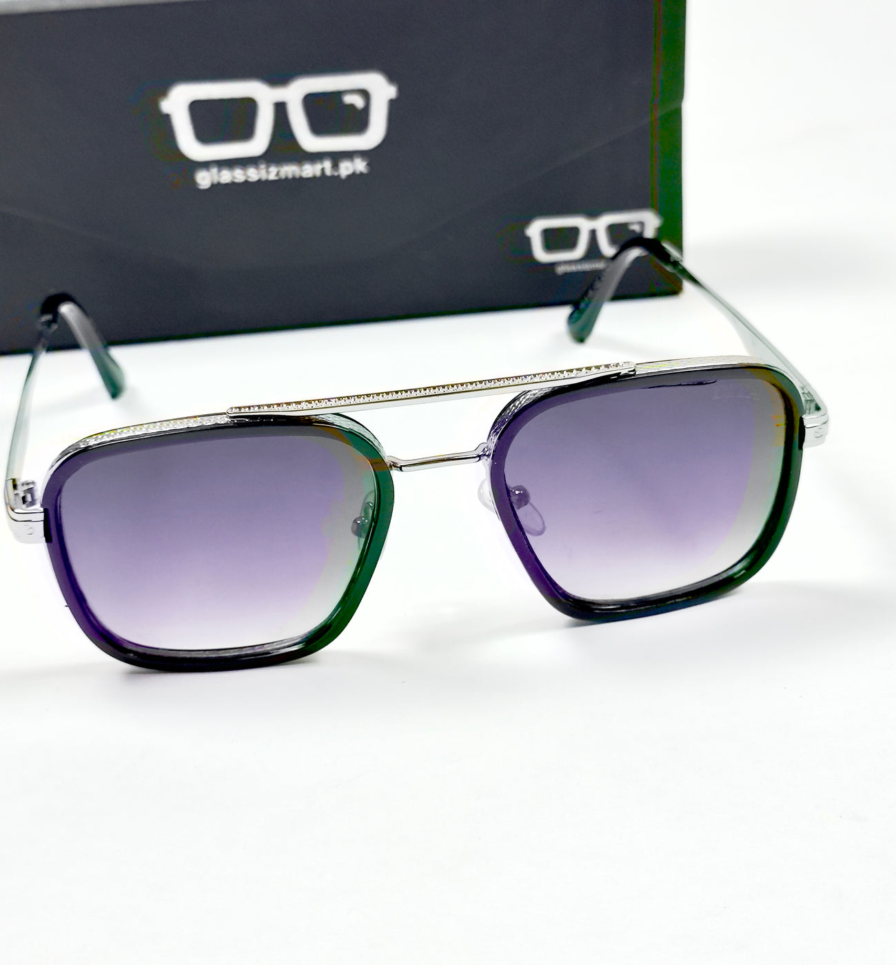 Dita – 3492 – 58 – Silver Black Gradient – Metal – Sunglasses – Unisex