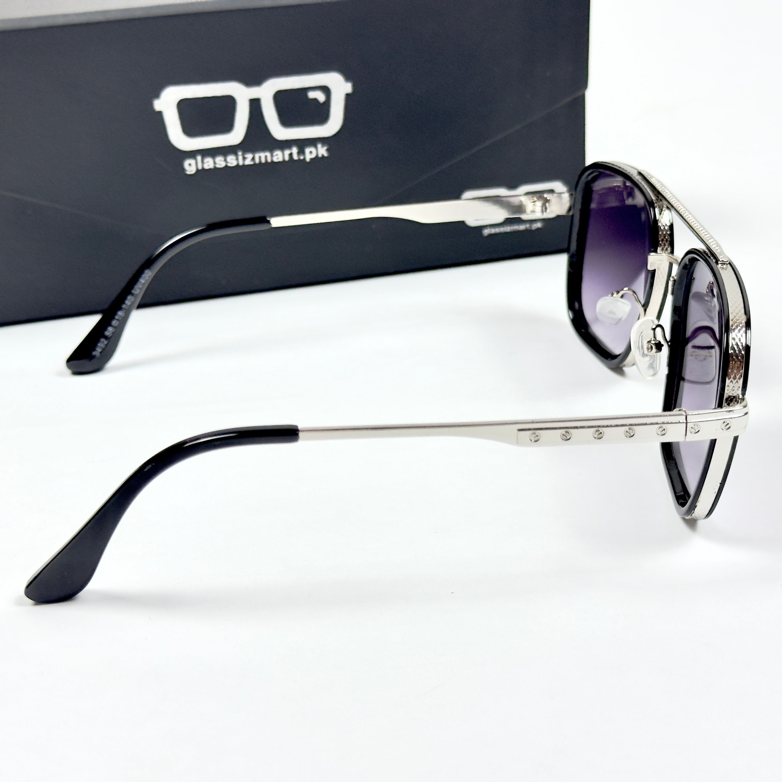 Dita – 3492 – 58 – Silver Black Gradient – Metal – Sunglasses – Unisex