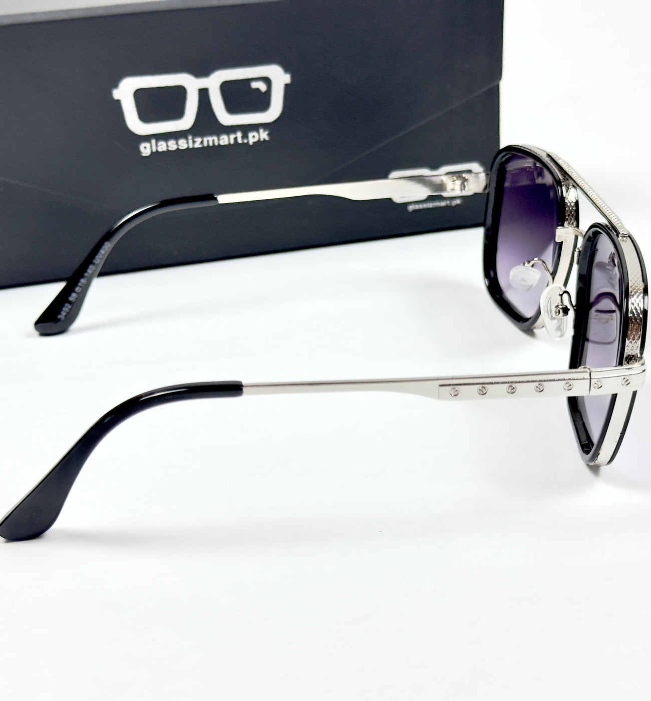 Dita – 3492 – 58 – Silver Black Gradient – Metal – Sunglasses – Unisex