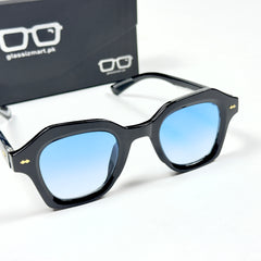 Moscot – 6011 – 53 - Black Blue – Acetate  – Sunglasses - Unisex