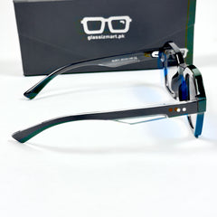 Moscot – 6011 – 53 - Black Blue – Acetate  – Sunglasses - Unisex