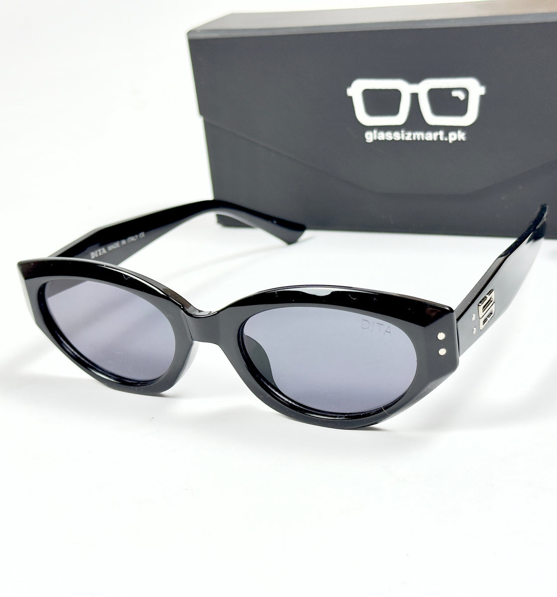Dita – 2360 – 58 – Black – Acetate – Sunglasses – Ladies
