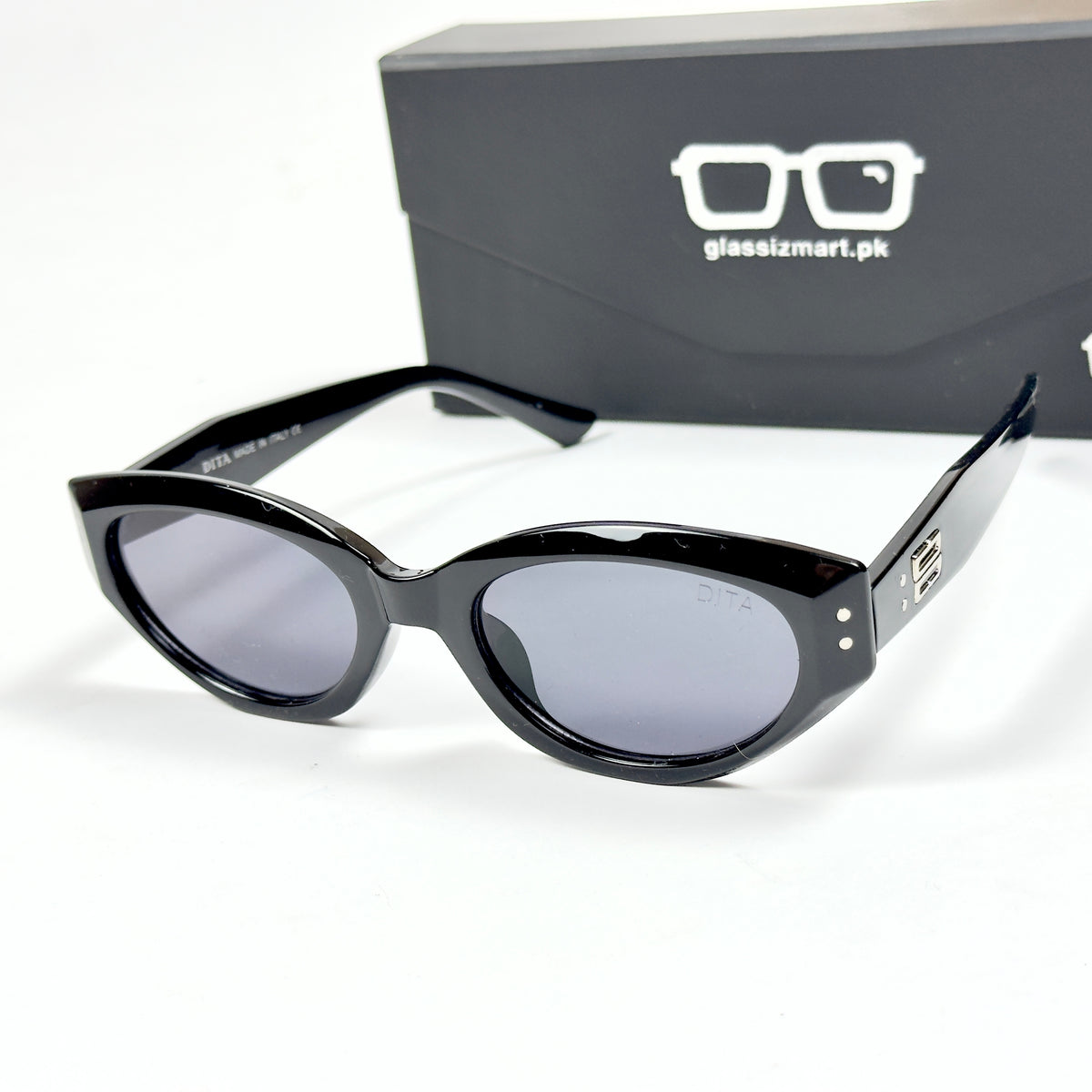 Dita – 2360 – 58 – Black – Acetate – Sunglasses – Ladies