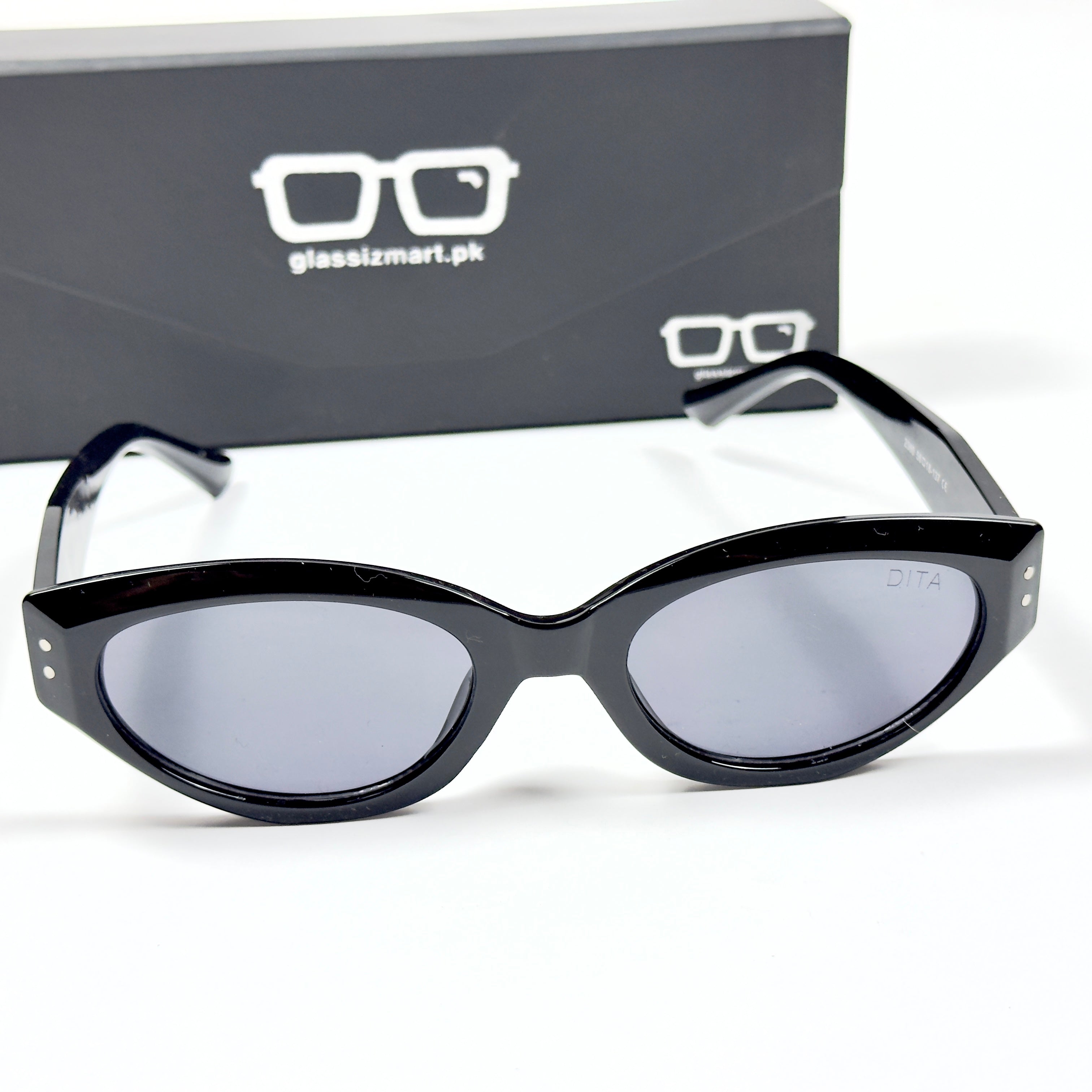 Dita – 2360 – 58 – Black – Acetate – Sunglasses – Ladies