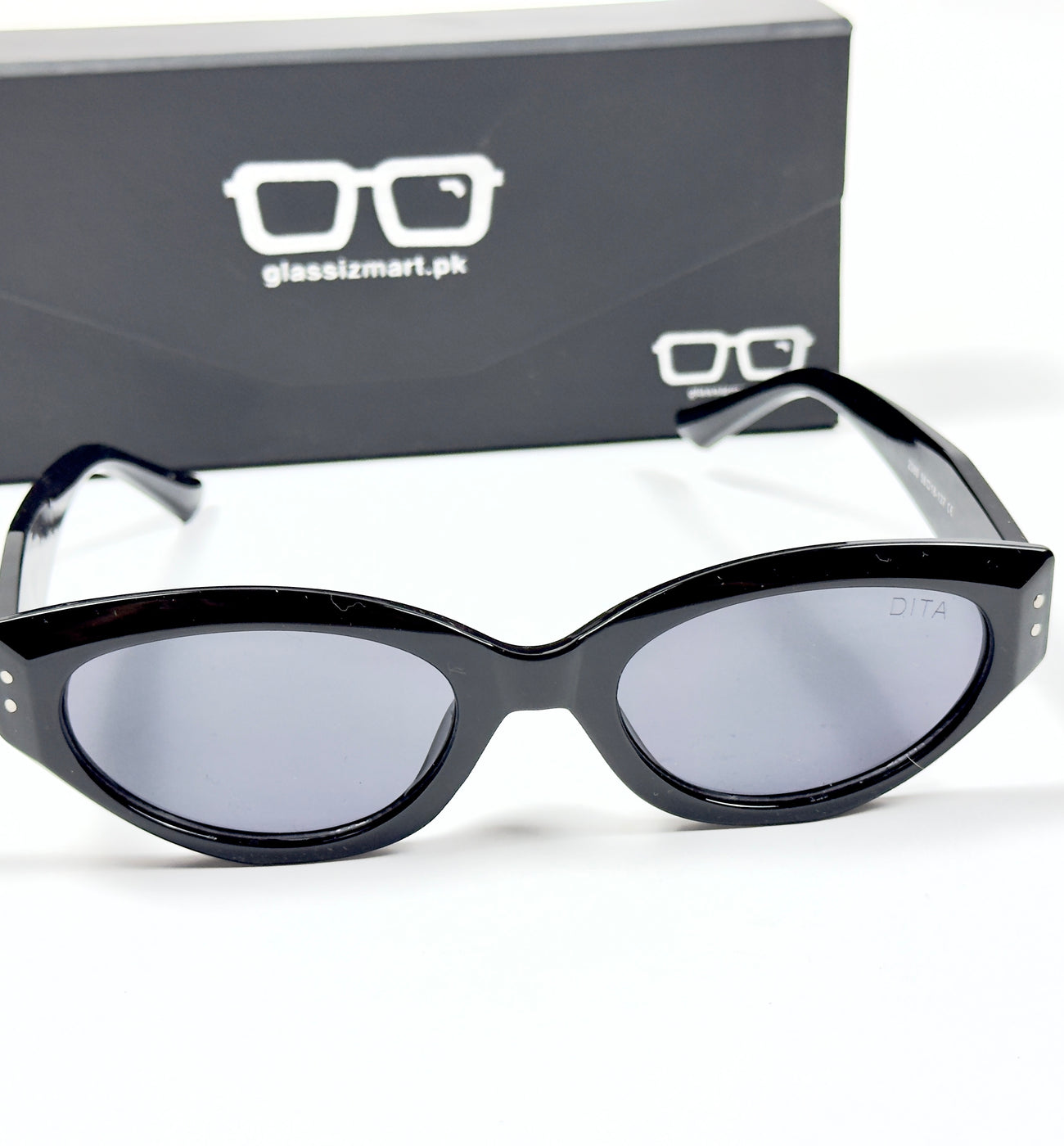 Dita – 2360 – 58 – Black – Acetate – Sunglasses – Ladies