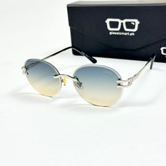 Cartier – 142 – 60 – Silver Multi – Metal - Sunglasses – Rimless - Unisex