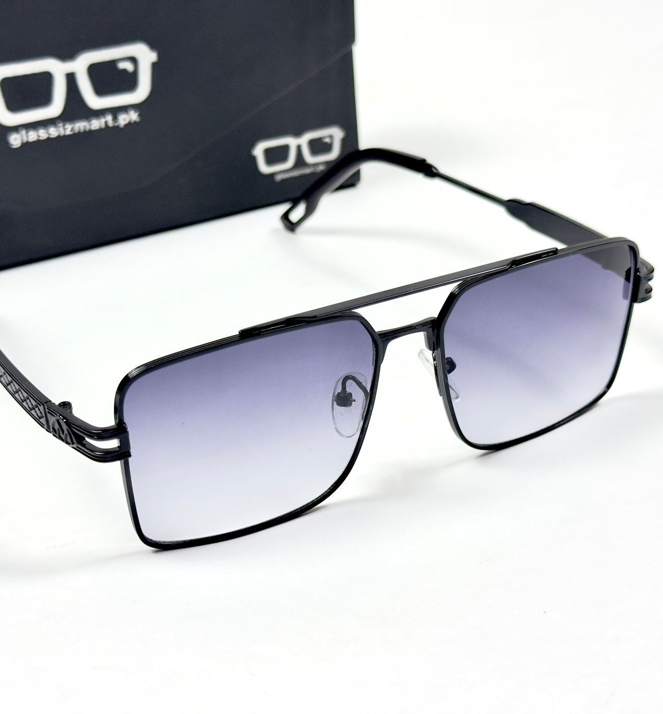 Maybach – 0161 – 56 – Black Gradient– Metal – Sunglasses – Unisex