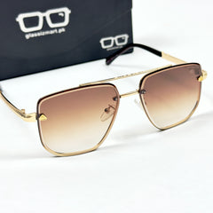 Maybach – 011 – 56 – Golden Brown – Metal – Sunglasses – Unisex