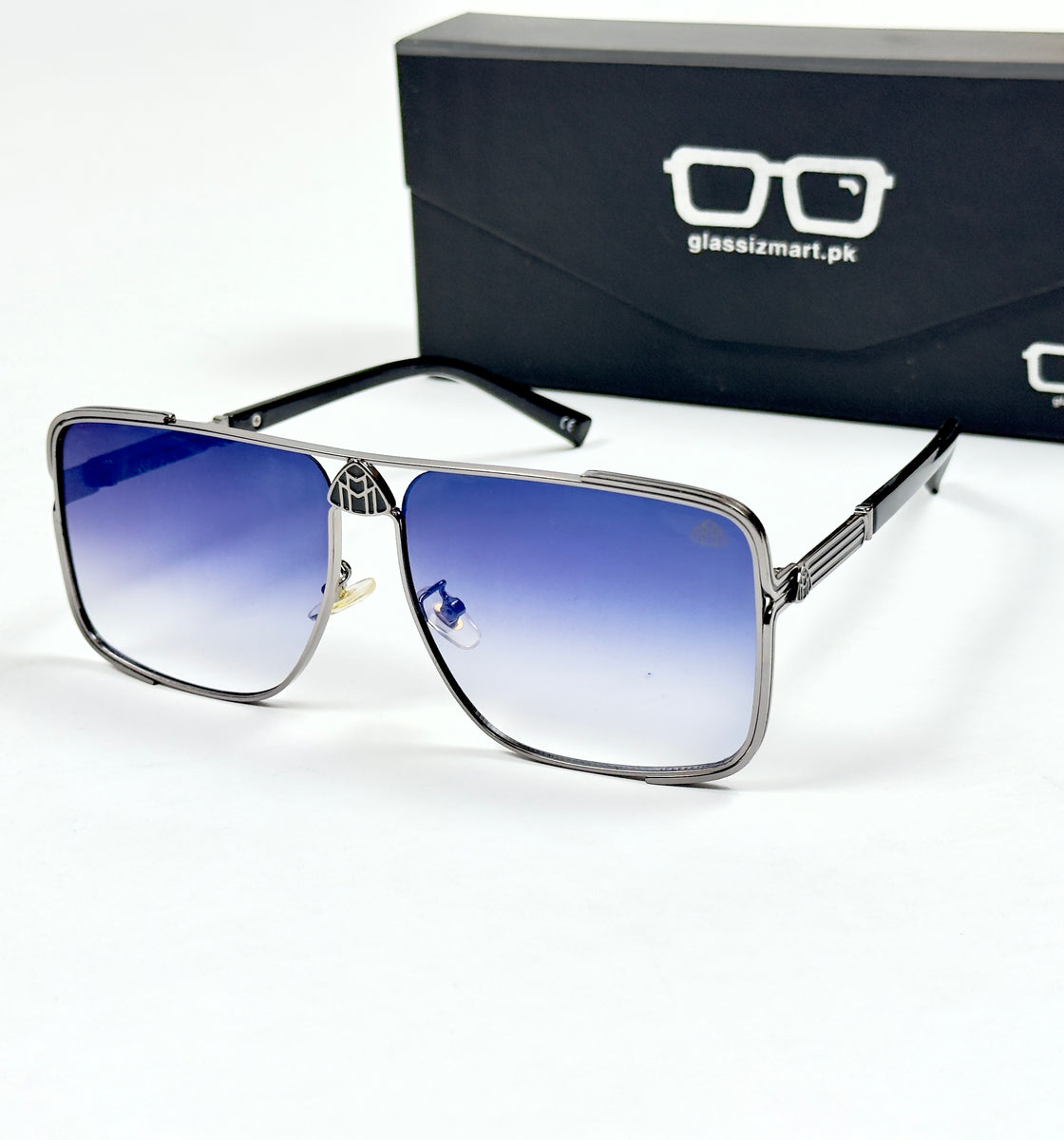Maybach – 1295 – 56 – Grey Mercury– Metal – Sunglasses – Unisex