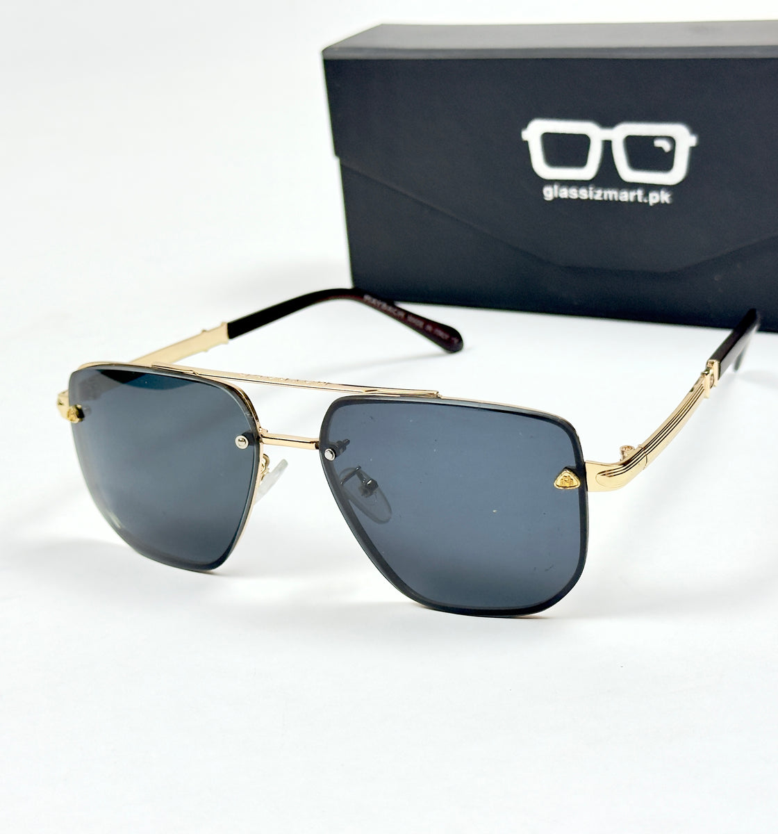 Maybach – 011 – 56 – Golden Black – Metal – Sunglasses – Unisex