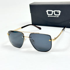 Maybach – 011 – 56 – Golden Black – Metal – Sunglasses – Unisex