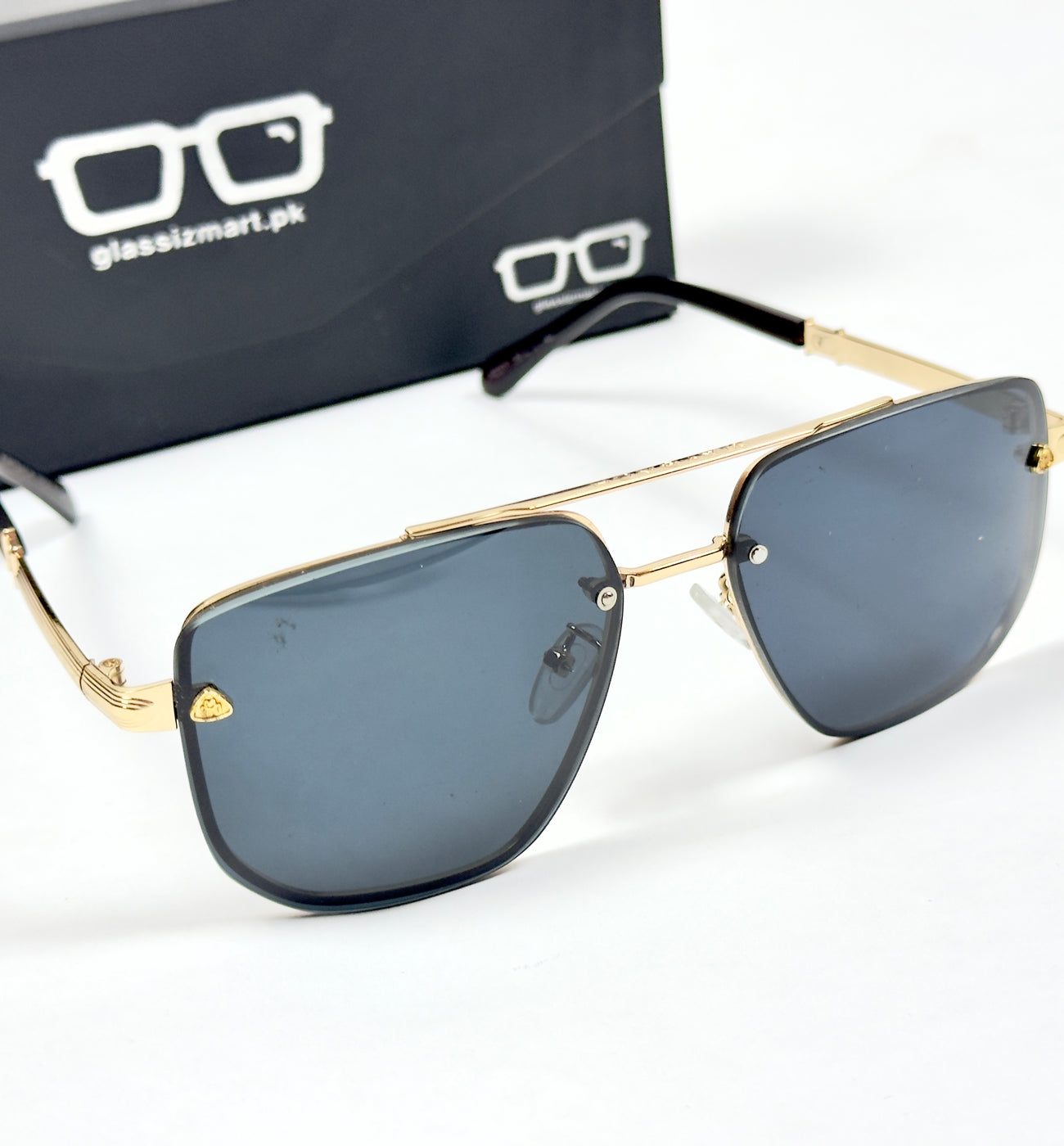 Maybach – 011 – 56 – Golden Black – Metal – Sunglasses – Unisex