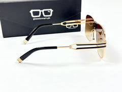 Maybach – 011 – 60 – Golden Brown – Metal – Sunglasses – Unisex