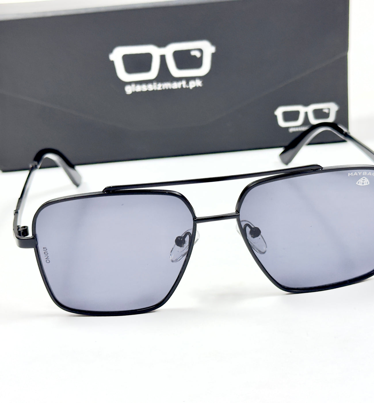 Maybach – 803 – 56 – Black –- Metal – Sunglasses – Unisex