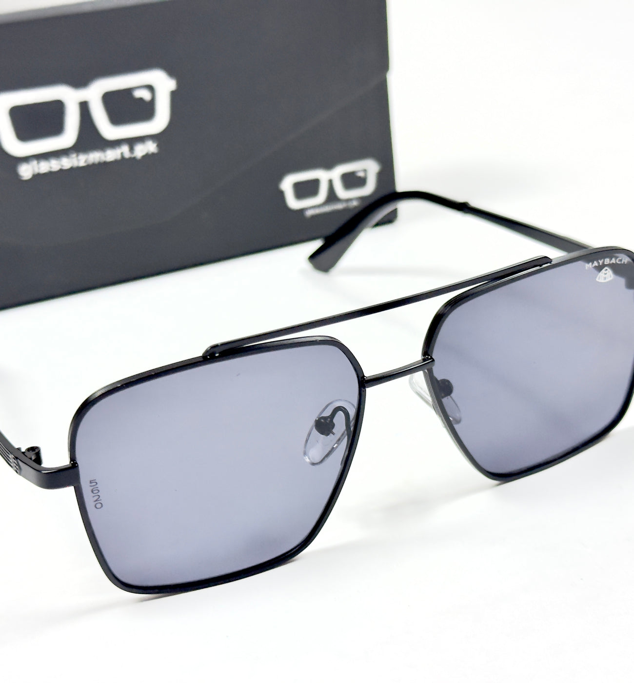Maybach – 803 – 56 – Black –- Metal – Sunglasses – Unisex