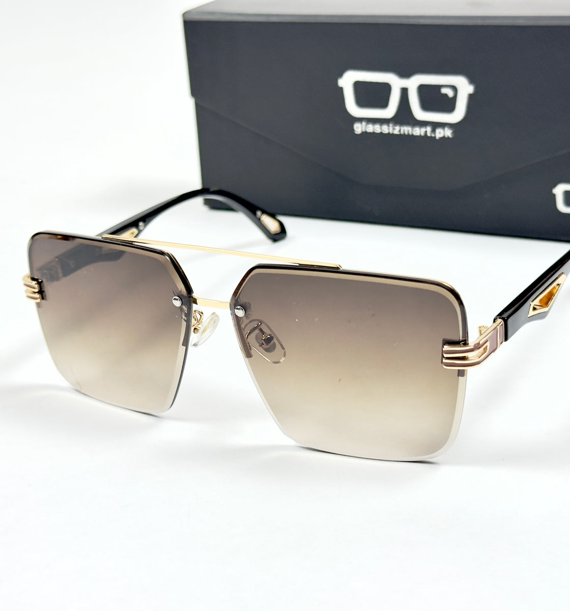 Maybach – 2A515 – 56 - Brown – Metal – Sunglasses – Unisex