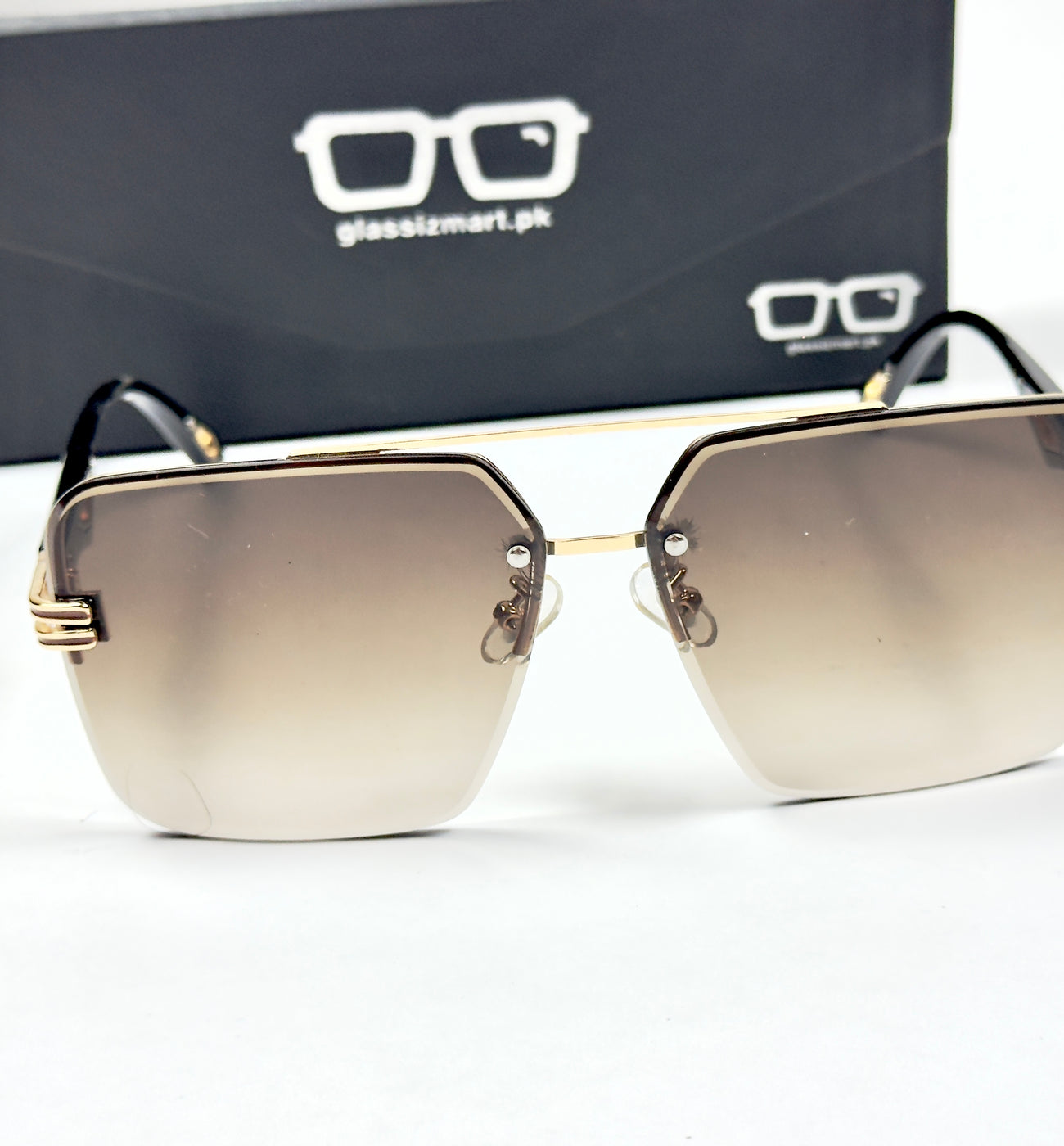 Maybach – 2A515 – 56 - Brown – Metal – Sunglasses – Unisex