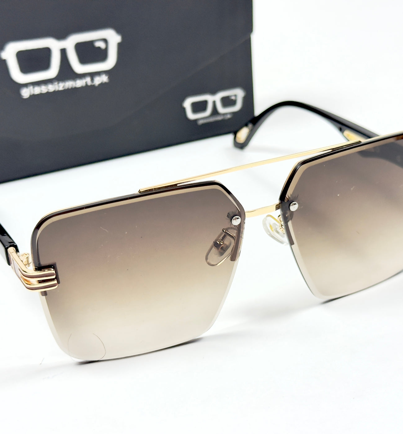 Maybach – 2A515 – 56 - Brown – Metal – Sunglasses – Unisex