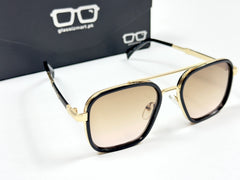 Maybach – 8057 - 57 – Golden Brown - Metal - Sunglasses – Unisex