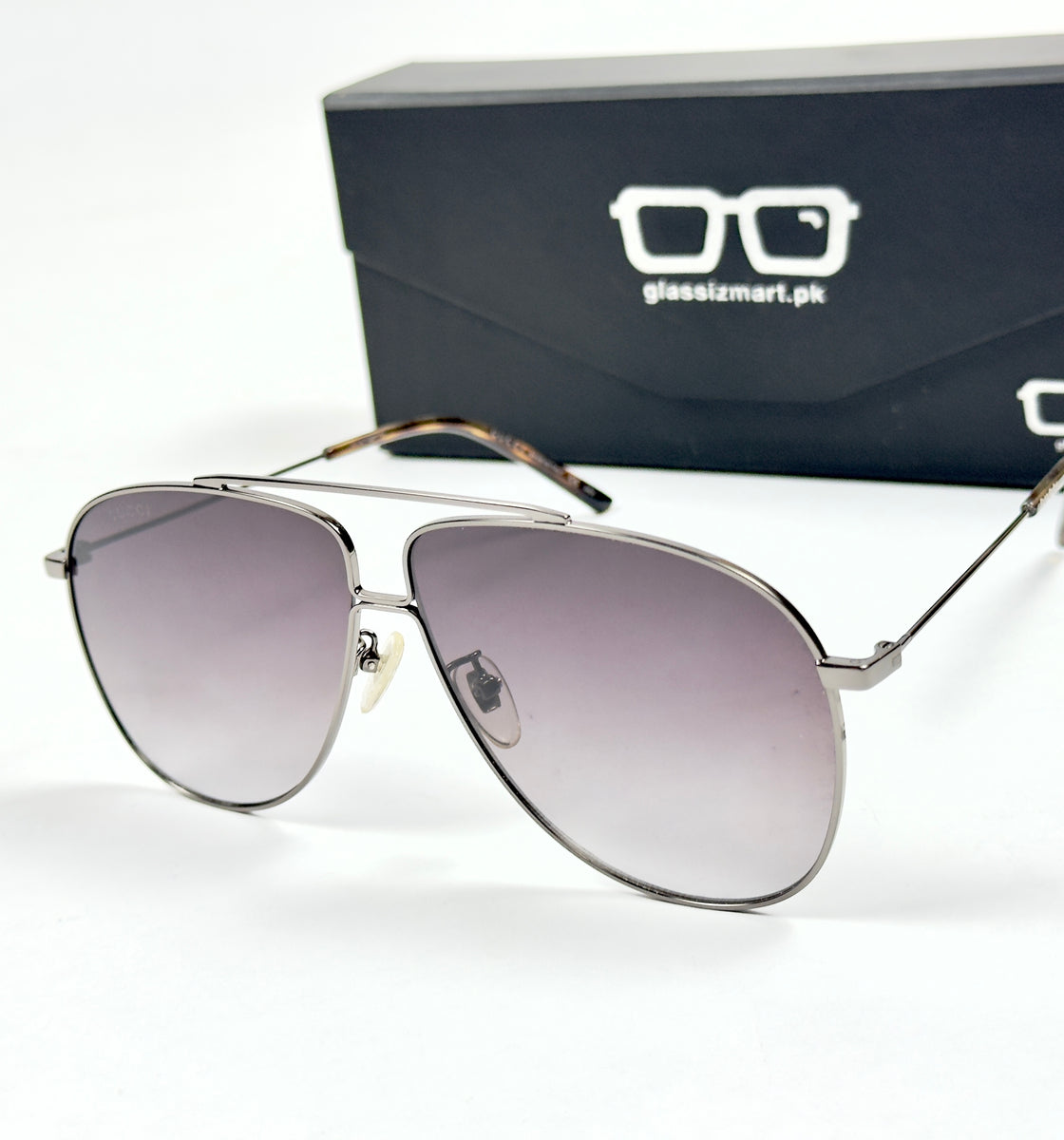 Gucci – 0440 – 63 – Black Gradient – Metal - Sunglasses – Unisex - Premium