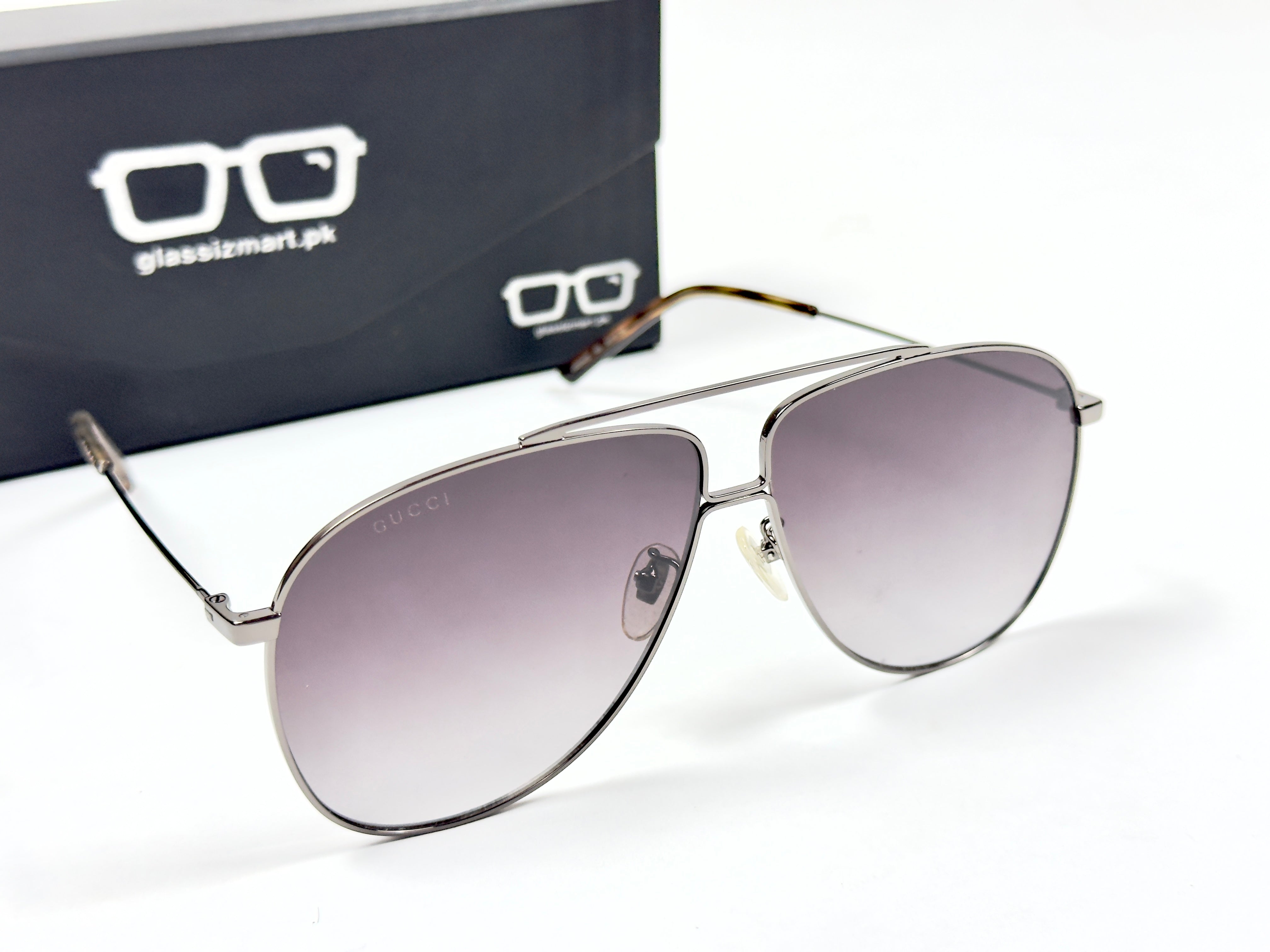 Gucci – 0440 – 63 – Black Gradient – Metal - Sunglasses – Unisex - Premium