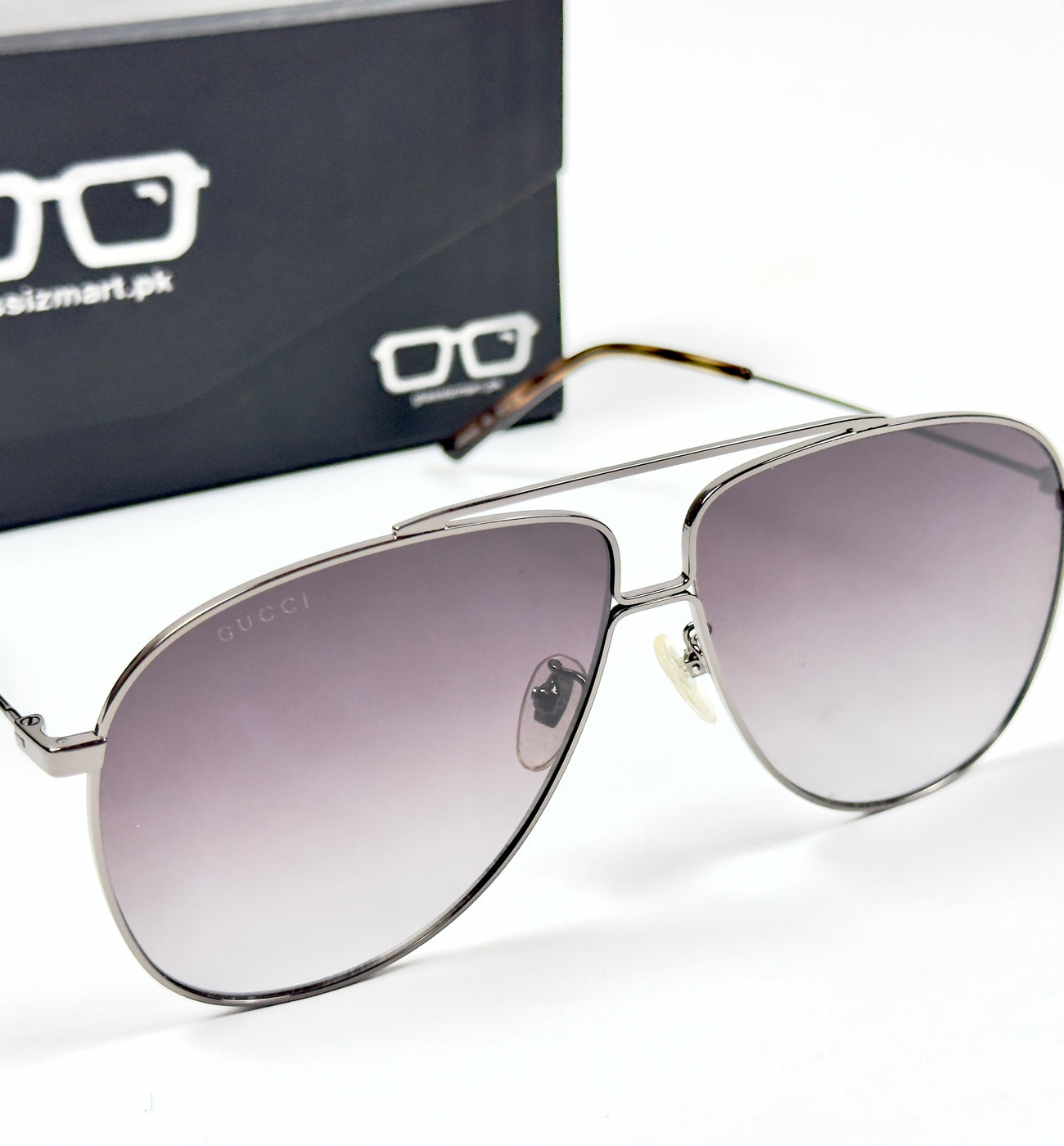 Gucci – 0440 – 63 – Black Gradient – Metal - Sunglasses – Unisex - Premium