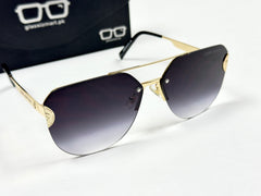 Louis Vuitton – 10255 – 64 – Black Gradient – Metal – Sunglasses – Unisex