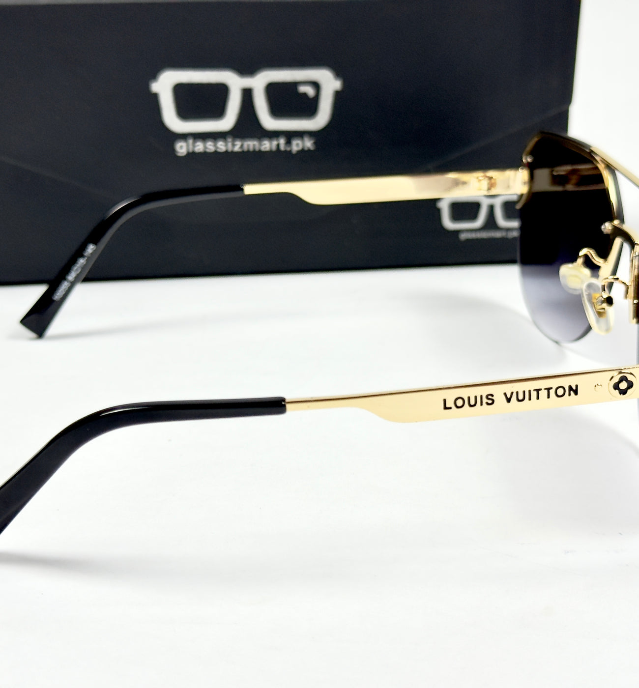 Louis Vuitton – 10255 – 64 – Black Gradient – Metal – Sunglasses – Unisex
